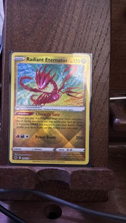 Radiant Eternatus Pokémon Card 105/159