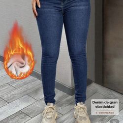 Skinny Thermal Jeans 