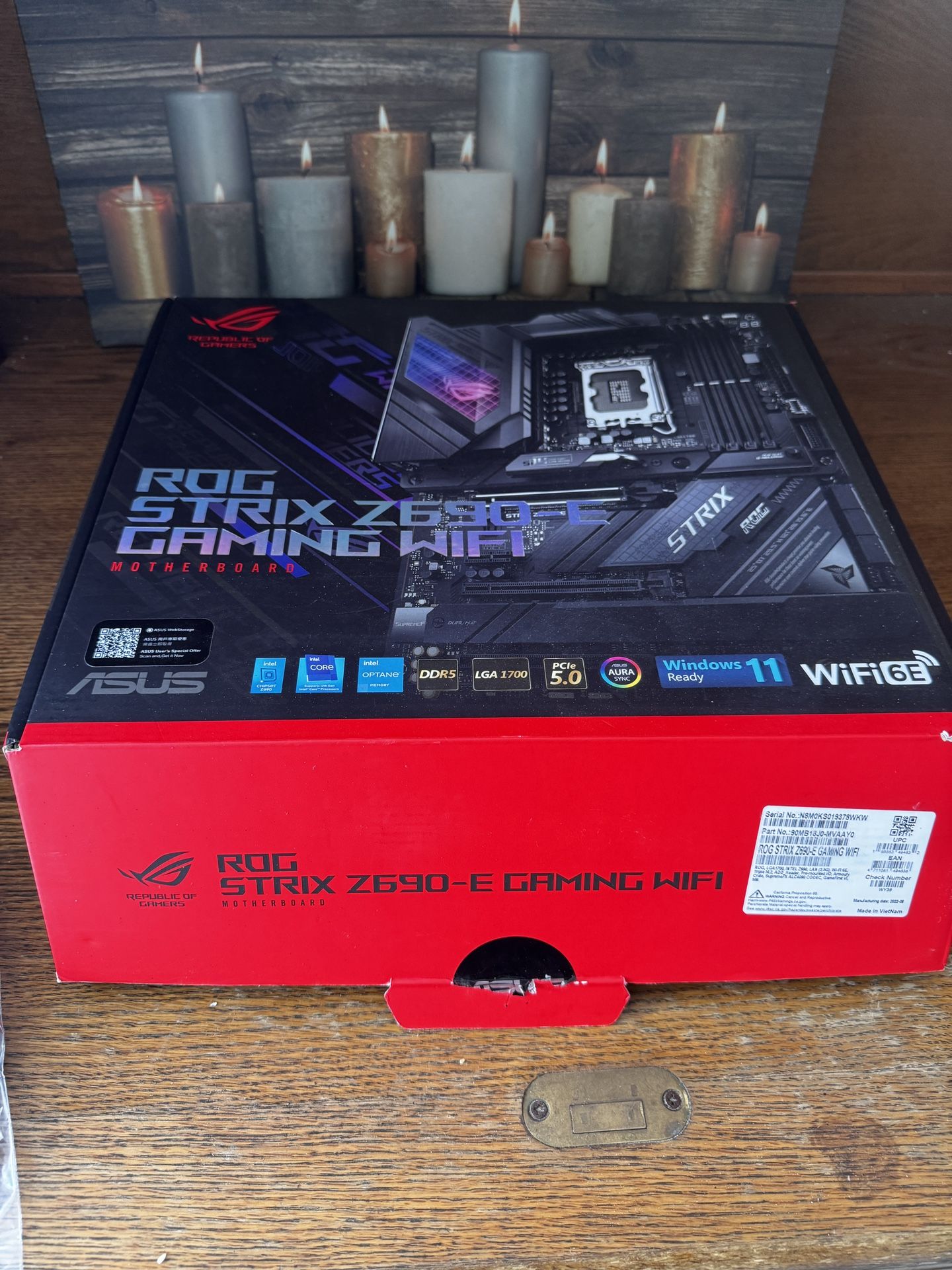 ROG Motherboard kit (No Motherboard) STRIX Z690-E WiFi