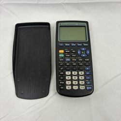 Texas Instruments TI-83 Plus Graphing Calculator with Slip Cover – Black TESTED