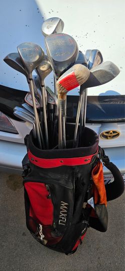 Assorted golf clubs Dunlop XTi/Acer/Powerbilt/Ti Power/Cougar II/Gary Player