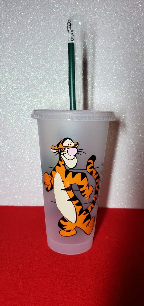 Winnie The Pooh And Tigger Starbucks Cold Cup