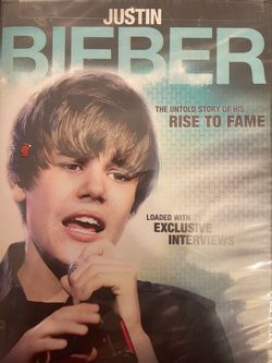 JUSTIN BIEBER: Rise To Fame (DVD-2011) NEW!