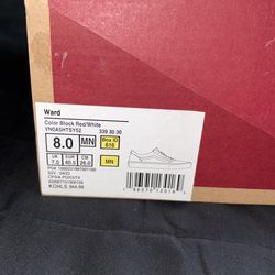 Vans shoes in men’s size