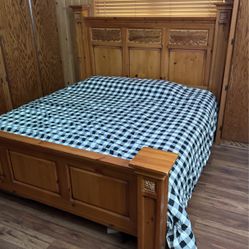 Kingsize Bed frame, No Box Spring Or Mattress Included