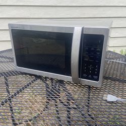 Silver Microwave Oven 