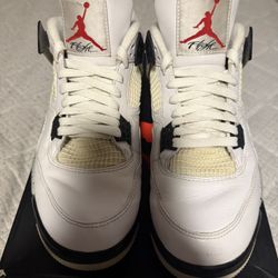 Jordan Retro 4 White Cement
