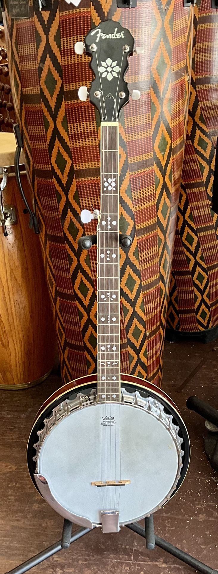Fender 5 String Banjo with Resonator & Gig Bag