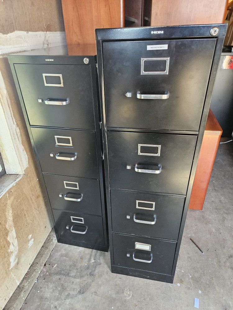 HON Metal File Cabinet – 4 Drawer – $85