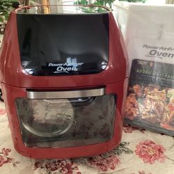 Power Air Fryer Oven, Model CM001 w/ BONUS OFFER: FREE Keuric B130 Electric Coffee Maker