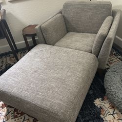Chair And Ottoman