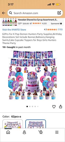 Demons hunders party pack