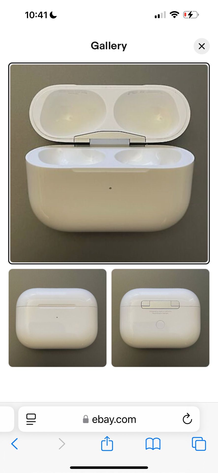 Apple Airpods Pro Gen 1 Case Only