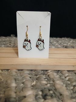 Devil Ghost Drop Earrings