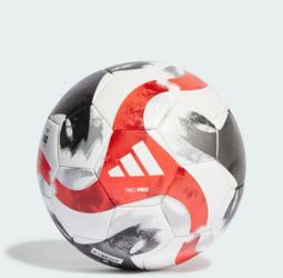 Adidas Tiro Pro FIFA Quality Pro Match Soccer Ball Size 5 White Black Red