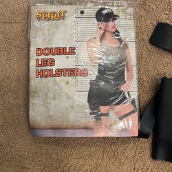Halloween Costume Double Leg Holster