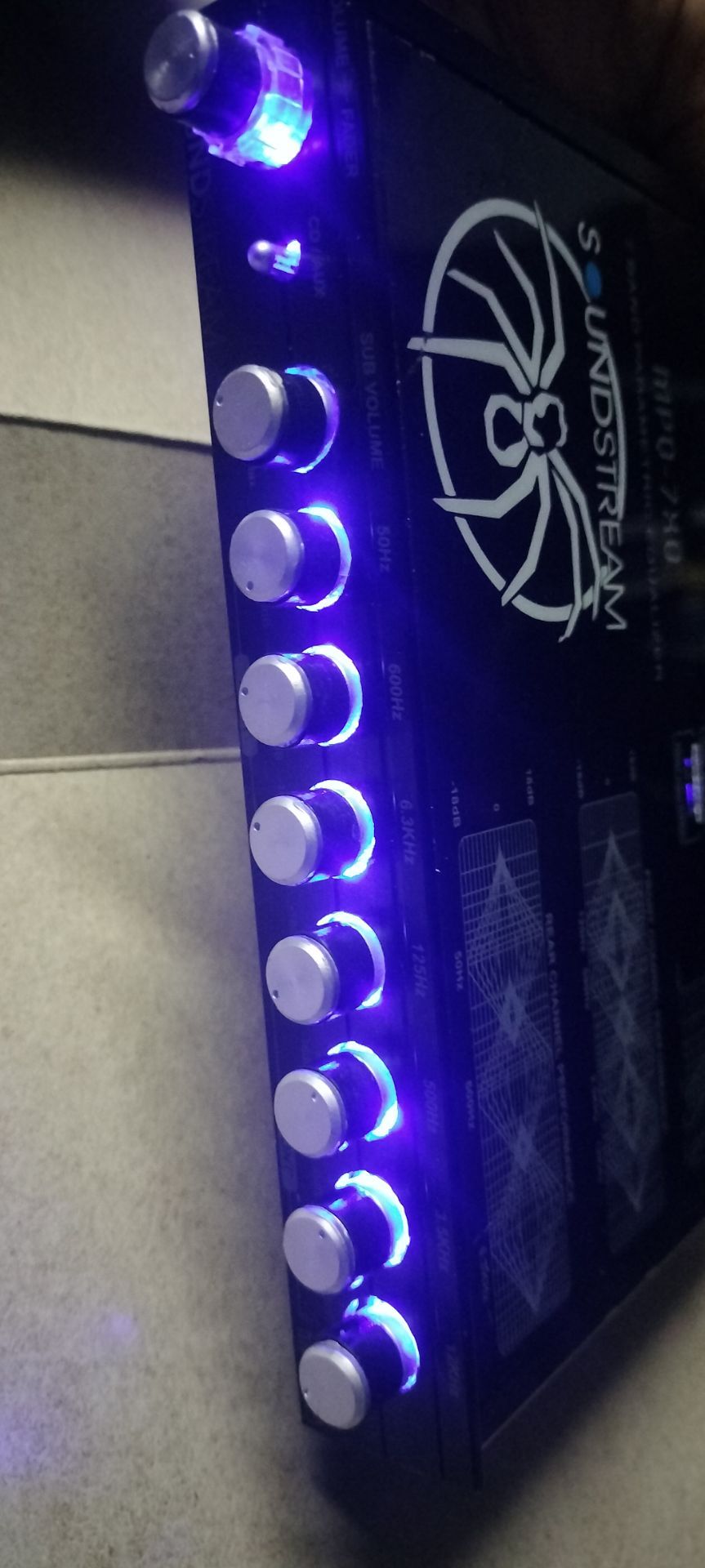 Soundstream Keyboard Soundstream Car Audio Equalizer with Blue LED for Sale in South Gate ...