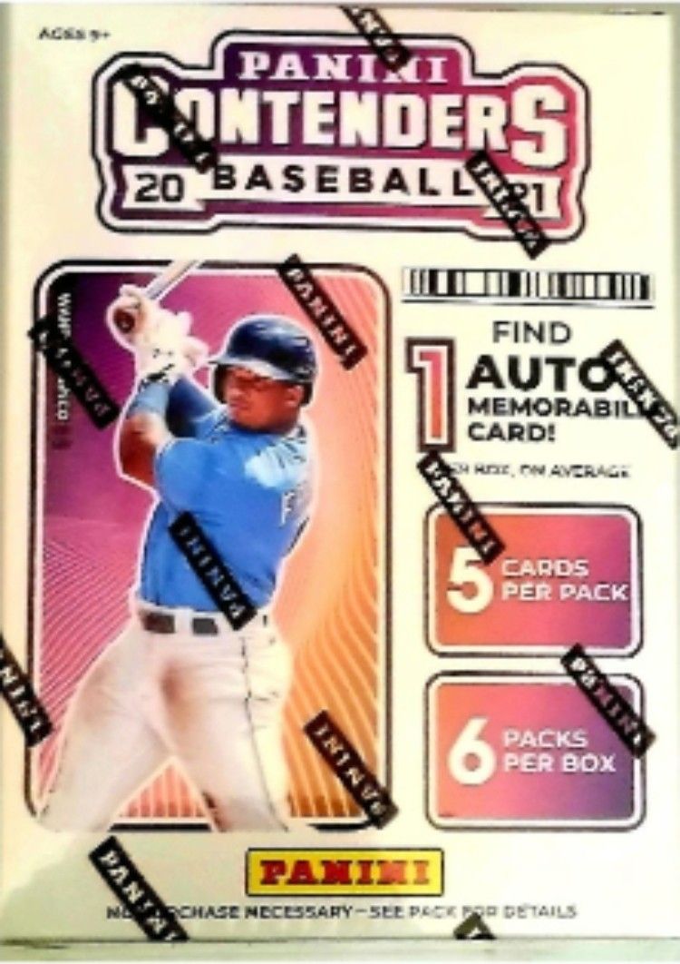 2021 Panini Contenders Baseball Blaster