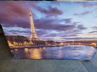 Paris picture framed