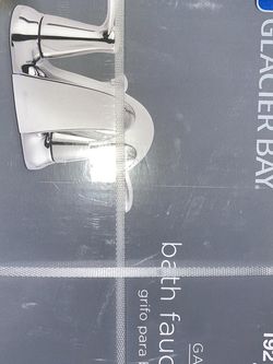 Glacier Bay Bath Faucet Chrome