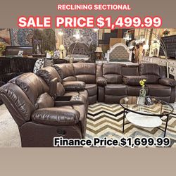 Reclining Sectional 