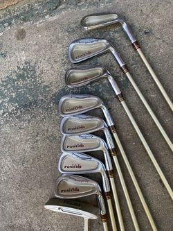 Power Plus Golf Iron Set with Putter