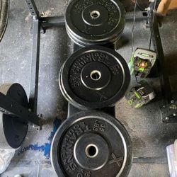 X Training Equipment Bumper Plates – 230 lb Set