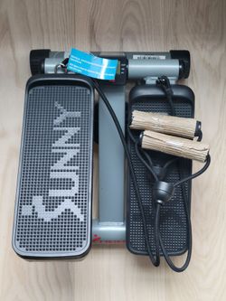 Sunny Health & Fitness Mini Stair Stepper with Resistance Bands – $20 (Hoboken, NJ)
