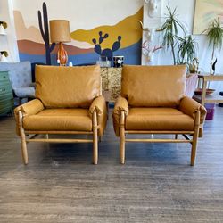 New Camel Armchairs 