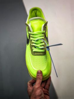 Nike Air Force 1 Low Off-White Volt 17 for Sale in Miami, FL - OfferUp