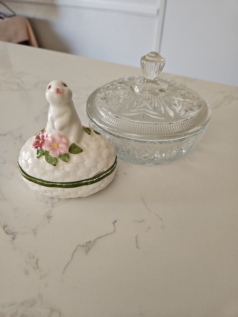 Avon Trinket/Candy Dishes