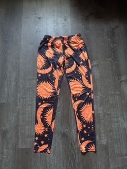 Sun and Moon Print Leggings