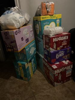 Different Brand Diapers Size 1 