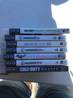 PS3 games