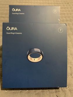 Oura Ring 4 Ceramic Size 7