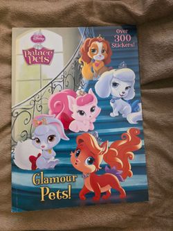 Coloring book: Disney palace pets