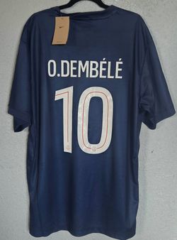 PSG Nike O. Dembélé #10 Soccer Jersey