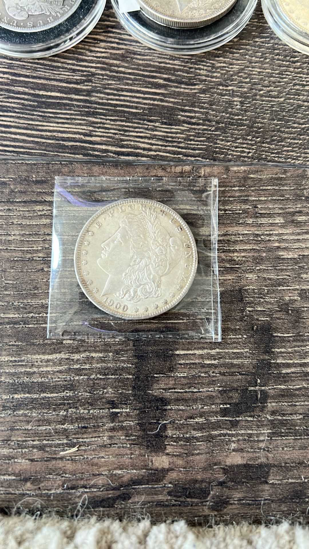 Circulated 1900 Morgan Silver Dollar