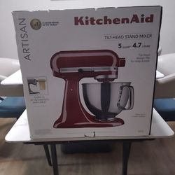 Brand New Artisan KitchenAid Mixer