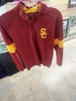 USC quarter zip