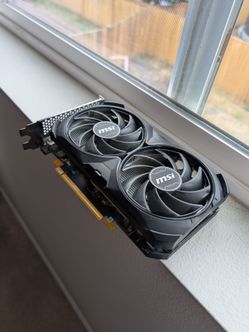 MSI GeForce RTX 4060 Ventus 2X Black 8G OC Graphics Card - Clean (FCFS, Read Description)
