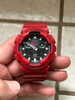 Red Casio G-Shock