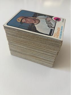 1973 Topps Baseball Card Partial set of 151 different cards