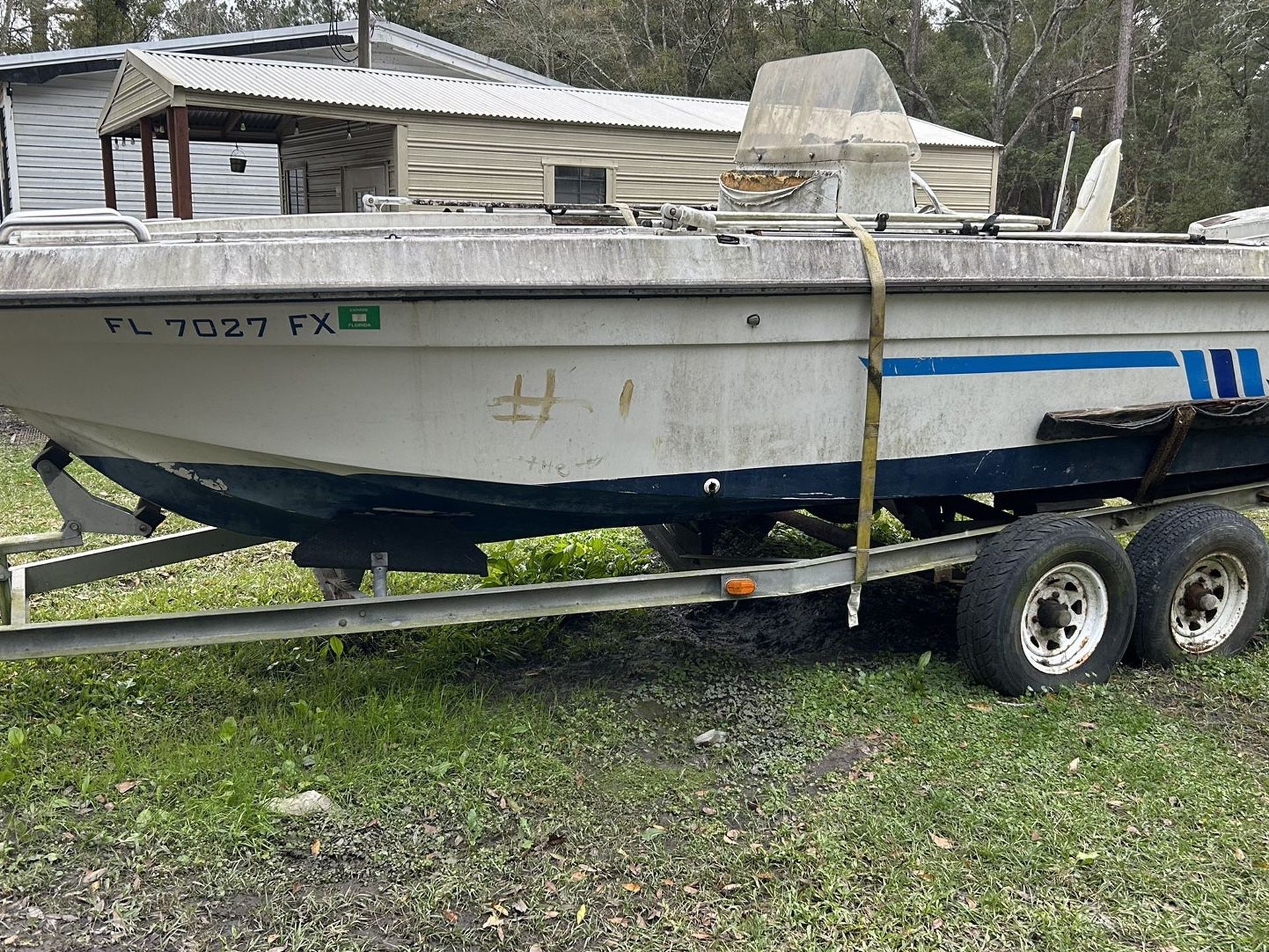 20’ V Bottom Boat 