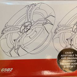 Car Speakers- MTX Audio Brand 6.5”