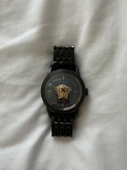 Versace VERD00518 Palazzo Empire rose gold black Stainless Steel Men's Watch