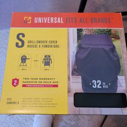 Brand new! Universal Char Broil Grill/Smoker Cover 40 x32