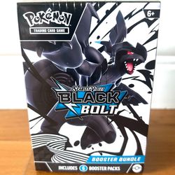 Pokemon Cards: Black Bolt Booster Bundle