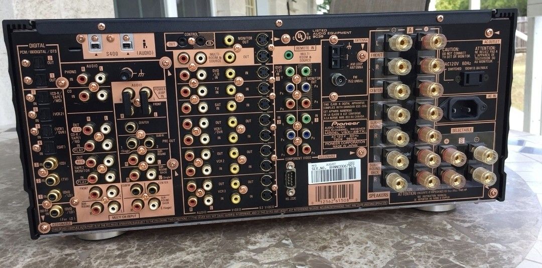 Pioneer Elite VSX-49TXi, 7.1 Channel 160 Watt A/V Receiver
