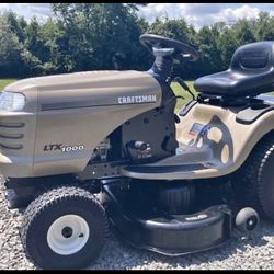Craftsman Ride On Mower 